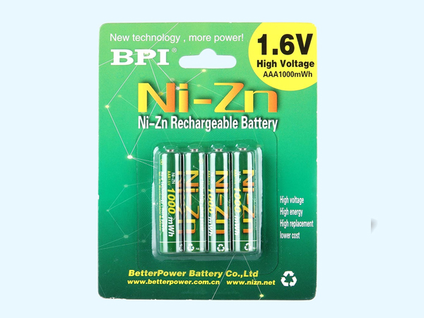 BPI-AAA1000nz  Ni-Zn Rechargeable Battery
