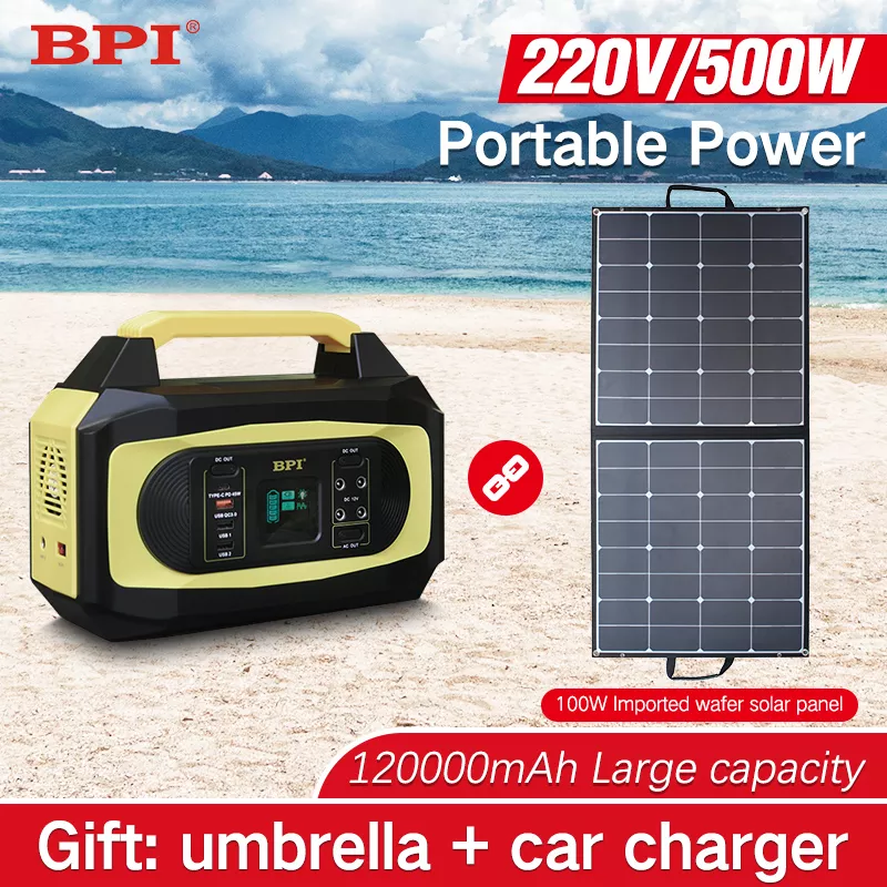 BPI 500W Mobile energy storage power supply Outdoor power supply