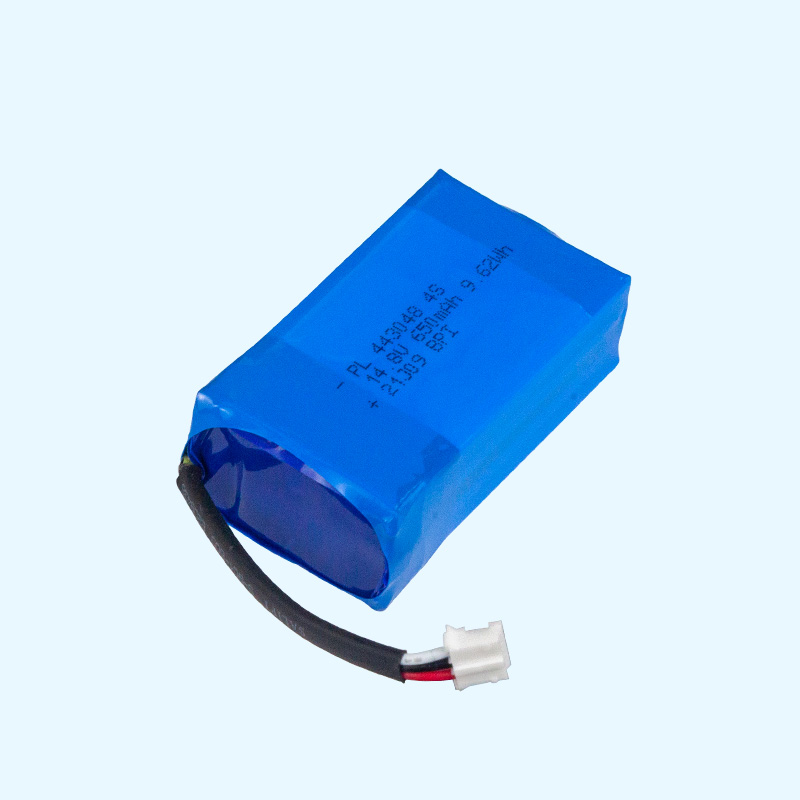 3.7V for GPS locator rechargeable battery 443048*4-650 UAV polymer lithium batte