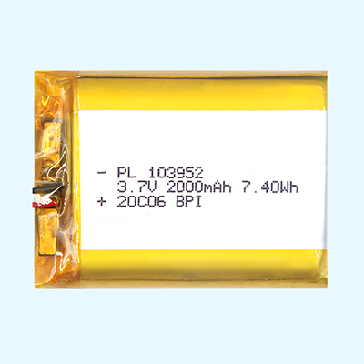 Polymer lithium ion 103952-2000mah 3.7V