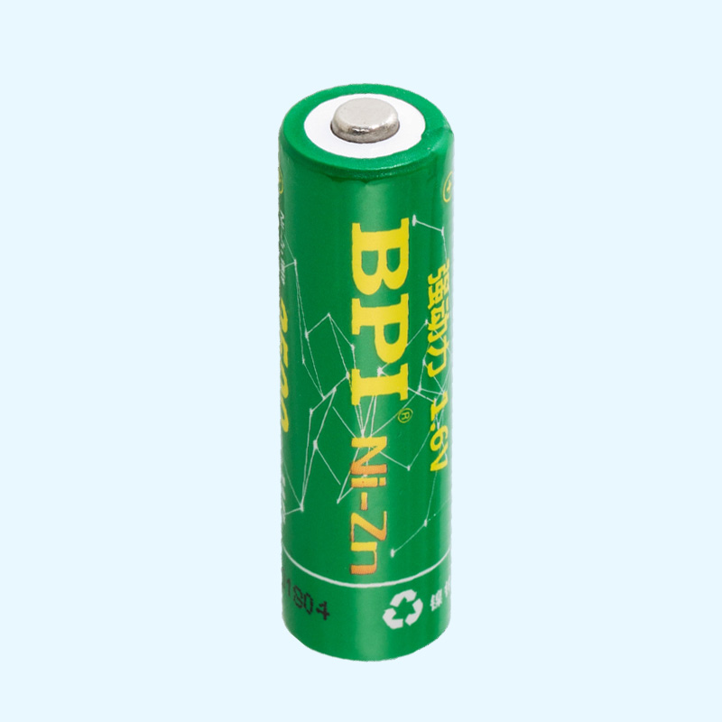 BPI Nickel-Zinc 1.6V rechargeable battery 5 2500mWh milliwatt-hour