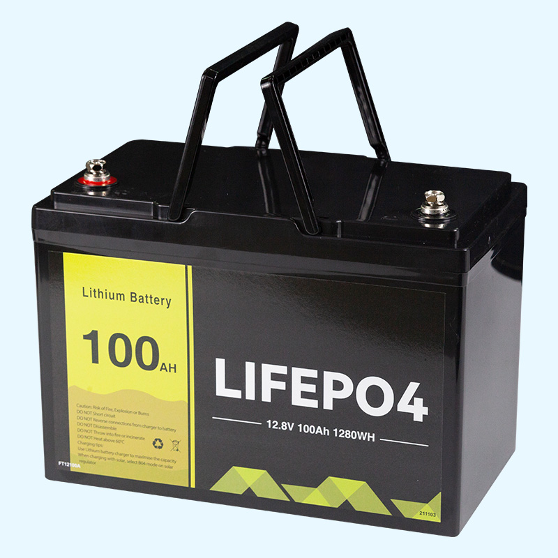 100Ah lithium battery is used for lithium battery of RV and electric vehicle