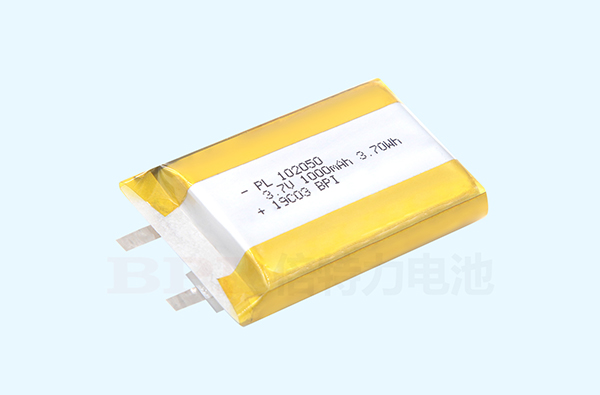 TWS true bluetooth headset battery 102050-1000mAh polymer battery