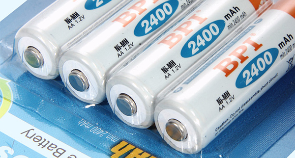 BPI-AA2400lsd low self discharge NiMH rechargeable battery